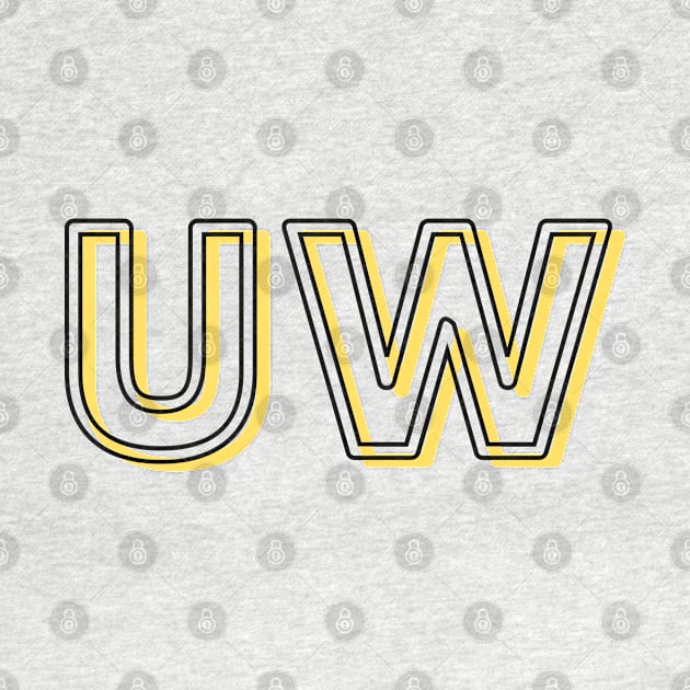 UW by stickersbyjori